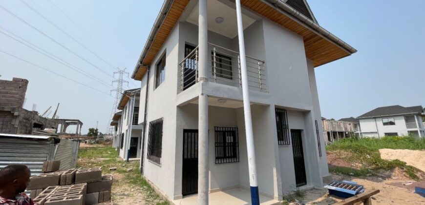 SALE: 3 BEDROOM DUPLEX VILLA WITHIN A GATED RESIDENCE IN KINSHASA-MBUDI