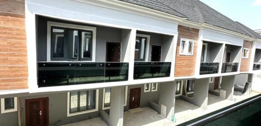 3Bedrooms Terrace Duplex House For Sale In VGC Lekki Lagos