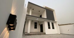 DUPLEX 6 BEDROOM SELF COMPOUND HOUSE FOR SALE AT EAST LEGON ADJIRINGANOR.