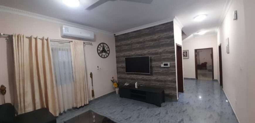 EXECUTIVE 2BEDROOM FULLY FURNISHED APARTMENT WITH SWIMMING POOL 2 IN COMPOUND FOR RENT AT WEST LAND.