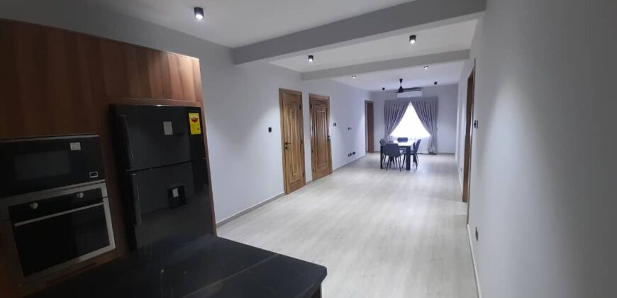 EXECUTIVE NEWLY BUILT 3BEDROOM FULLY FURNISHED AND UNFURNISHED APARTMENT FOR RENT AT TSE-ADDO