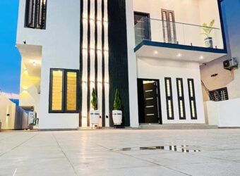 Four 4-Bedroom House with Boys Quarters for Sale at Obgojo, East Legon