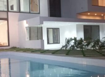 An Executive 4 Bedrooms With Boys Quarter And A Swimming Pool @ East Legon Adjiringanor