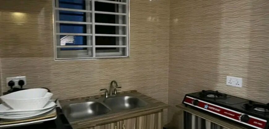 Fully furnished 1bedroom apartment for short let@ Ogbojo