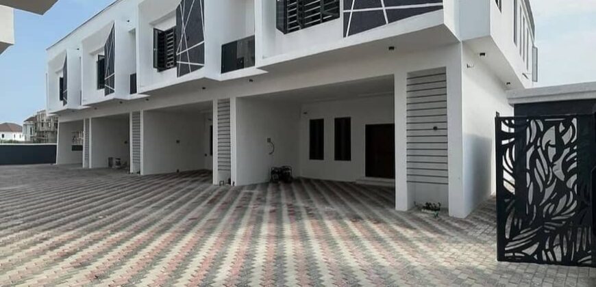 For sale: 4-bedroom terrace duplex in Orchid, Lekki, Nigeria.