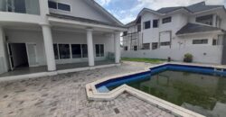 5BEDROOM WITH 1BEDROOM BOYS QUARTERS AND SWIMMING POOL HOUSE FOR RENT AT CANTONMENT.