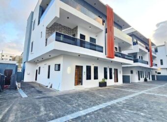 A Contemporary 5 Bedroom Semi-Detached Triplex for Sale at IKATE LEKKI