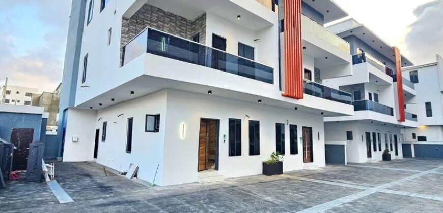 A Contemporary 5 Bedroom Semi-Detached Triplex for Sale at IKATE LEKKI