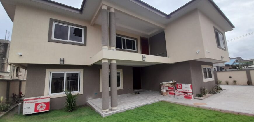 4-bedroom house with 1-bedroom boys quarters house for sale at Tse Addo roundabout