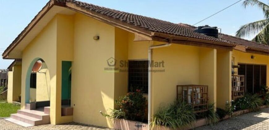 Four 4-Bedrooms Fully Furnished House With Two 2-Bedroom Boy’s Quarters for Rent at Kokrobite