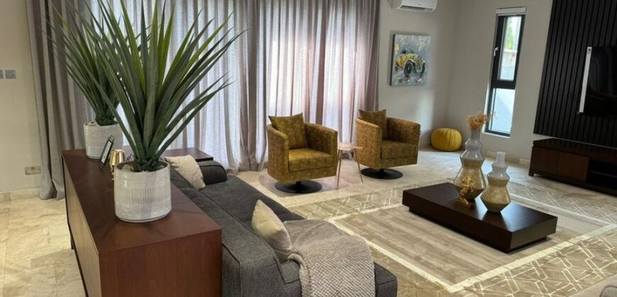 Fully Furnished Four 4-Bedroom Townhouse for Rent at East Airport