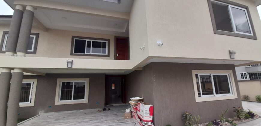 4-bedroom house with 1-bedroom boys quarters house for sale at Tse Addo roundabout