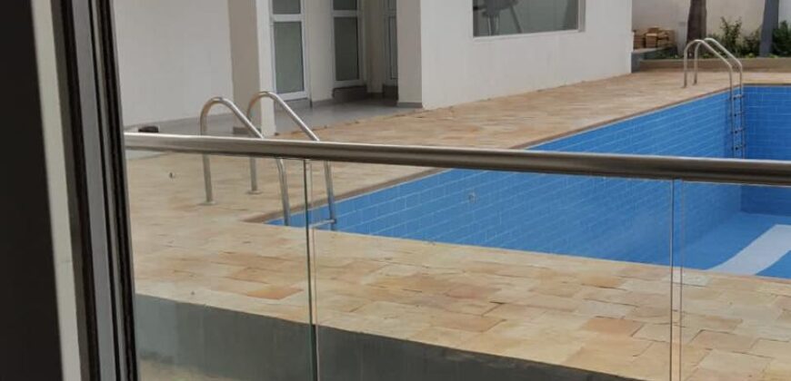 FOR RENT ONE THREE BEDROOMS APARTMENT At East Dzorwulu near the Villagio