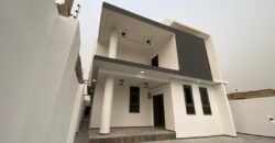 DUPLEX 6 BEDROOM SELF COMPOUND HOUSE FOR SALE AT EAST LEGON ADJIRINGANOR.