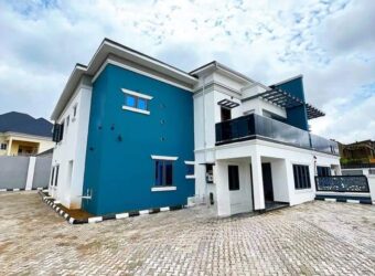 5 BEDROOM , SEMI-DETACHED HOUSE FOR SALE AT KADO, ABUJA