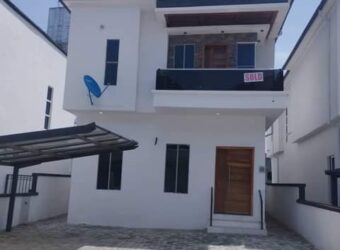 Semi Detached 4 Bedroom with BQ for Sale 80000000 Naira