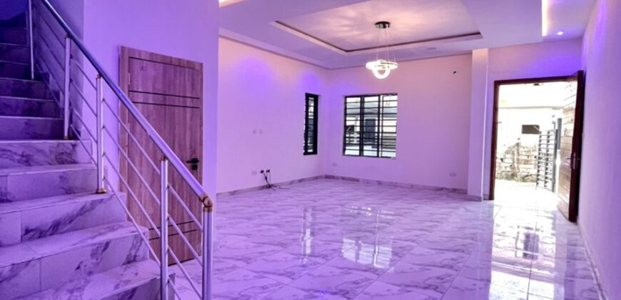 AFFORDABLE LUXURY 4 BEDROOM SEMI-DETACHED DUPLEX WITH BQ