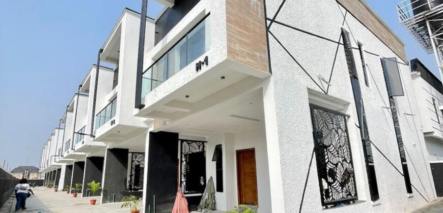 FANTASTIC CONTEMPORARY 3 & 4 BEDROOM TERRACE DUPLEX FOR 65,000,000naira