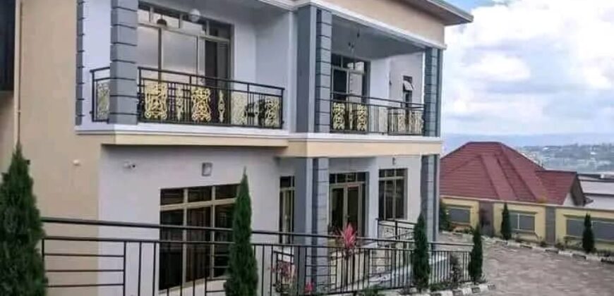 THE SPLENDID SKYLINE OF A 5BEDROOM HOUSE FOR SALE IN RWANDA-KIGALI