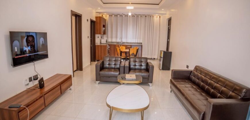 THE ARTFUL ABODE OF A 1 BIG BEDROOM APARTMENT FOR RENT AT RWANDA-GACURIRO