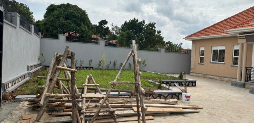 CORNERSTONE OF A BRAND NEW 4BEDROOM HOUSE FOR SALE AT UGANDA,BWEBAJA