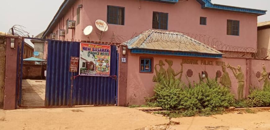 AN HOTEL ON A STOREY BUILDING FOR 65,000,000 NAIRA