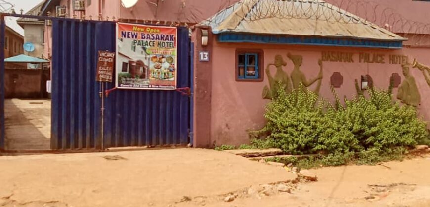 AN HOTEL ON A STOREY BUILDING FOR 65,000,000 NAIRA