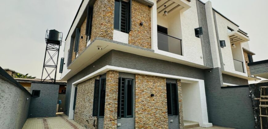 4 Bedroom Semi Detached Duplex With BQ FOR Sale 120000000 Naira