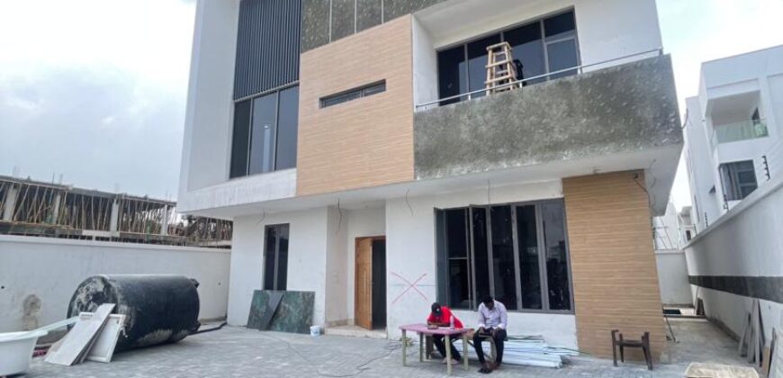 SUPER LUXURY 5 BEDROOM FULLY DETACHED AUTOMATED (SMART HOUSE) ON TWO FLOORS IN IKOYI FOR 1.3 BILLION NAIRA