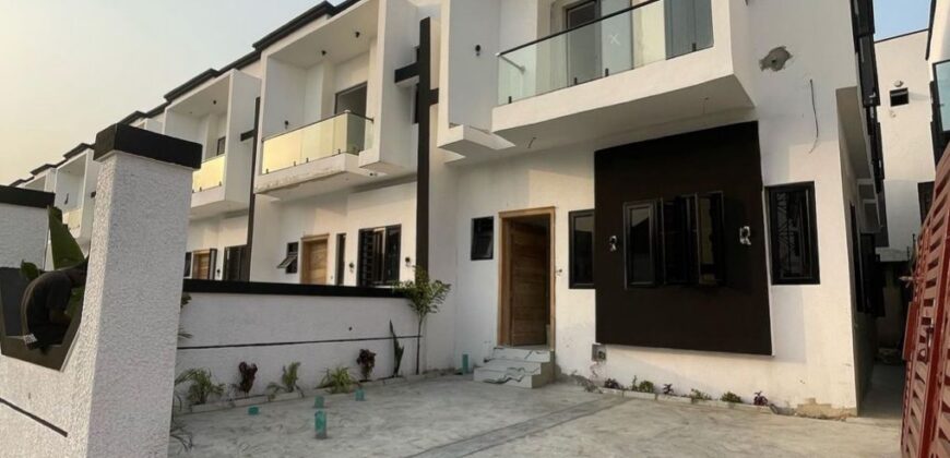 Newly Built 4 Bedroom Terraced Duplex 80000000 Naira