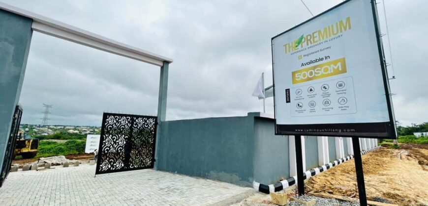 EXPERIENCE GREENERY LAND WITH LUXURY FOR 6.8/10,000,000 NAIRA