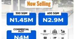 HAMPTON COURT, MOWE-OFADA COMMERCIAL PLOT FOR 4,000,000 NAIRA