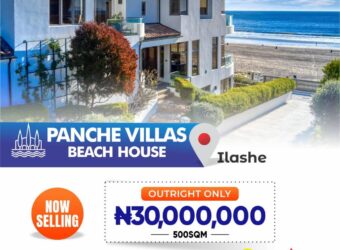 PANCHE VILLA BEACH HOUSE, ILASHE FOR 30,000,000 NAIRA