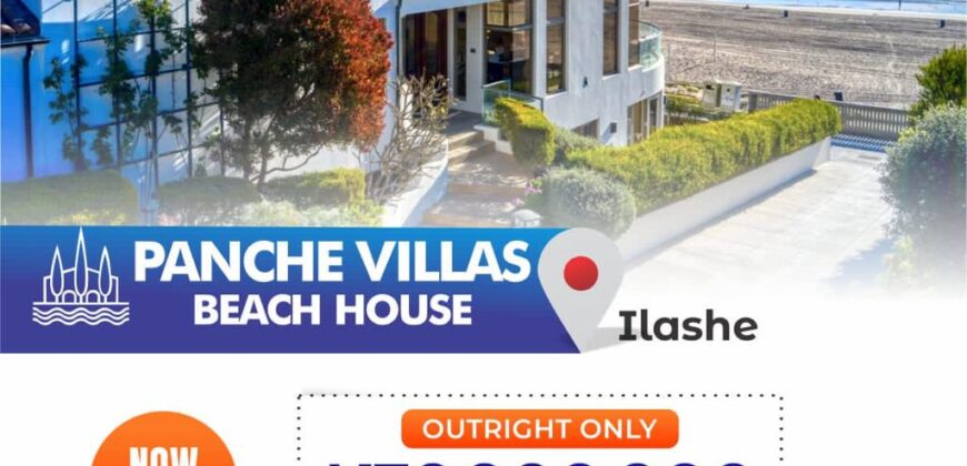 PANCHE VILLA BEACH HOUSE, ILASHE FOR 30,000,000 NAIRA