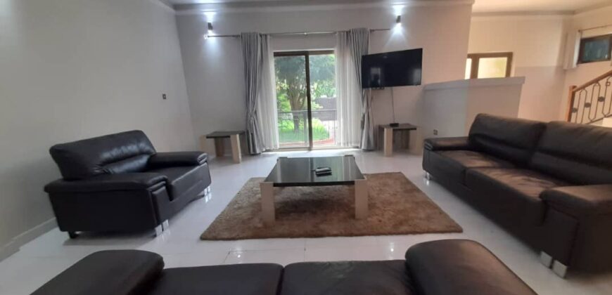 EXECUTIVE 5-BEDROOM 2-STOREY FULLY FURNISHED HOUSE FOR RENT AT CANTONMENT.