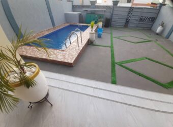 EXECUTIVE 2BEDROOM FULLY FURNISHED APARTMENT WITH SWIMMING POOL 2 IN COMPOUND FOR RENT AT WEST LAND.