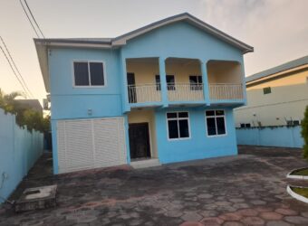 5BEDROOM WITH 1BEDROOM STAFF QUARTERS AND SECURITY POST SELF COMPOUND HOUSE FOR RENT AT WEST LAND.