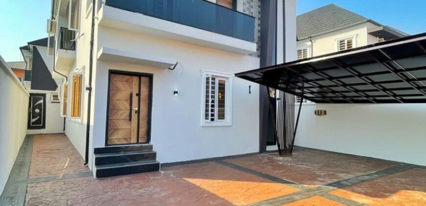 4 BEDROOM FULLY DETACHED DUPLEX HOUSE AT Lekki Lagos