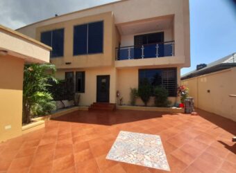 EXECUTIVE 5-BEDROOM 2-STOREY SEMI DETACHED HOUSE WITH 1BEDROOM STAFF QUARTERS FOR RENT AT TSE-ADDO COMMUNITY.