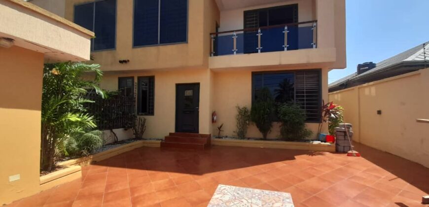 EXECUTIVE 5-BEDROOM 2-STOREY SEMI DETACHED HOUSE WITH 1BEDROOM STAFF QUARTERS FOR RENT AT TSE-ADDO COMMUNITY.