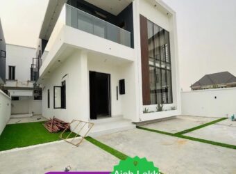 4 BEDROOM DETACHED DUPLEX WITH BQ IN AJAH AT 110MILLION NAIRA FOR SALE!!!