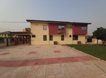 ⁵BEDROOMS NEWLY BUILT WITH 4WASHROOM AND 2 MASTER BEDROOM. HOUSE FOR RENT AT TSE-ADDO COMMUNITY.