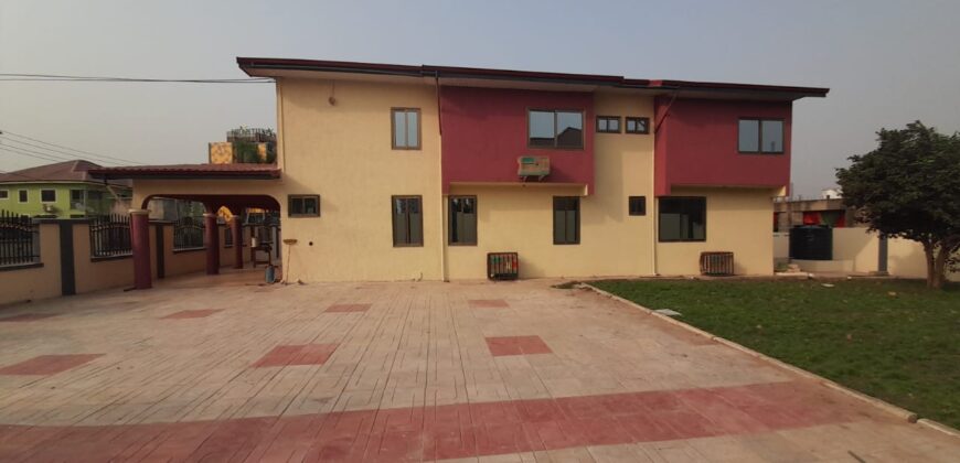 ⁵BEDROOMS NEWLY BUILT WITH 4WASHROOM AND 2 MASTER BEDROOM. HOUSE FOR RENT AT TSE-ADDO COMMUNITY.