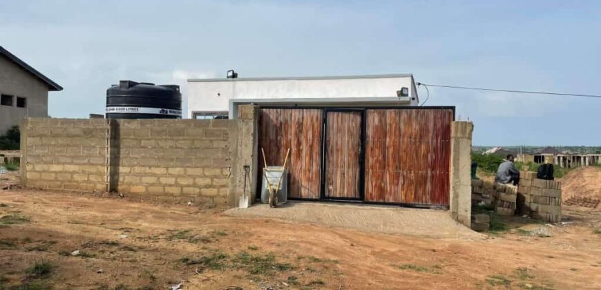 2 bedroom house for sale, built on a half plot around Liberia camp