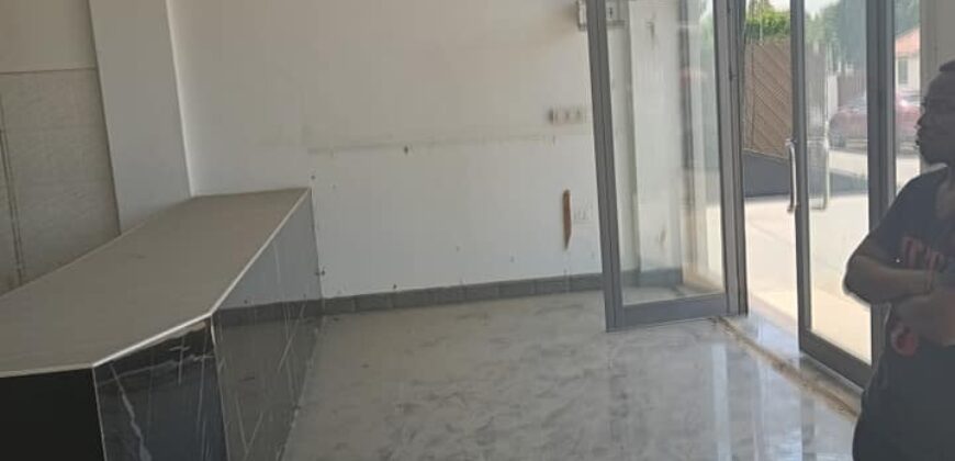 A very spacious double shop for rent at Osu in a very busy area for rent