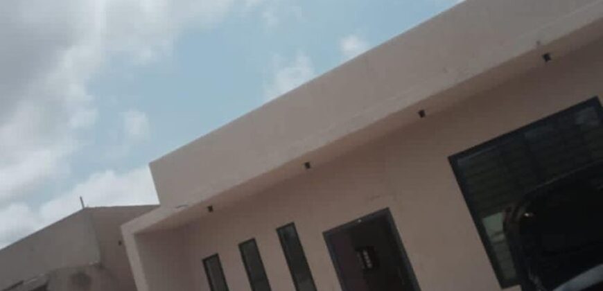 Newly built, executive, fully air-conditioned 3 bedroom self compound house for sale at Danfa