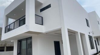 4 bedrooms all en-suite with movie room and boys quarters on a full plot for sale in east legon hills