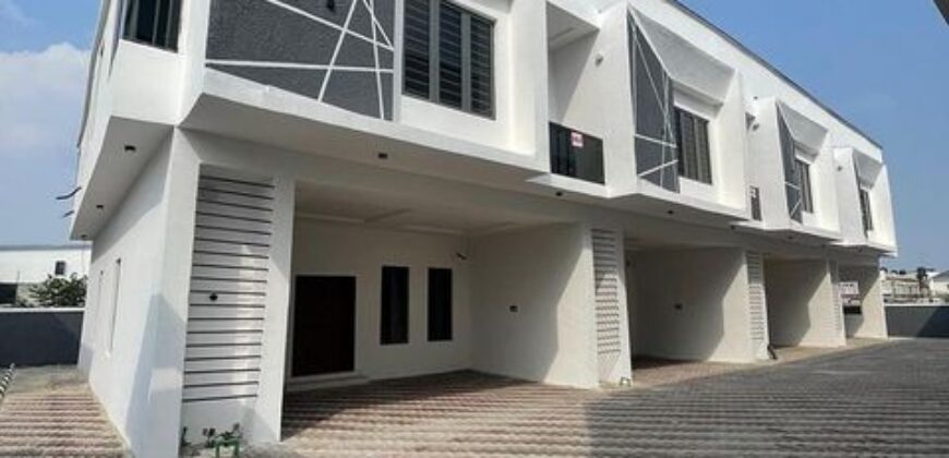 4BEDROOM TERRACE DUPLEX FOR SALE AT ORCHID LEKKI