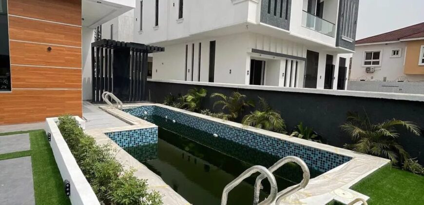 LUXURY 5BEDROOM FULLY DETACHED DUPLEX FOR SALE AT Osapa London Lekki Lagos