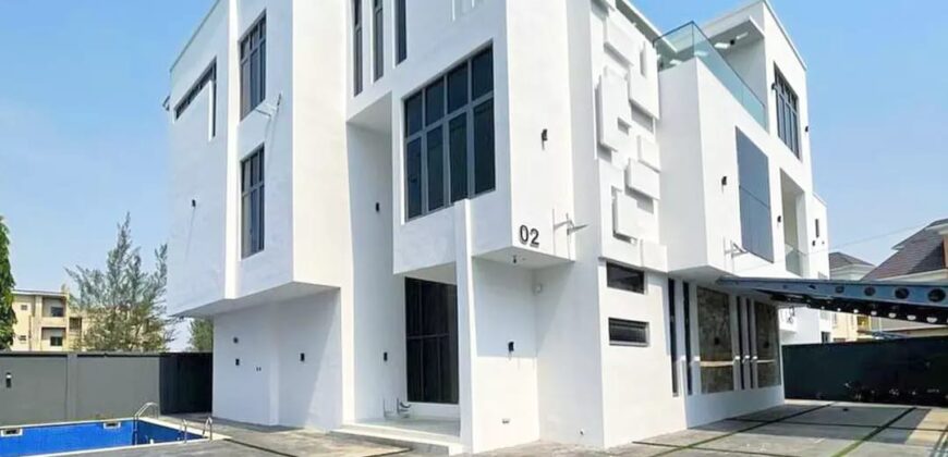 LUXURY 5BEDROOM FULLY DETACHED DUPLEX FOR SALE AT OSAPA LONDON LEKKI